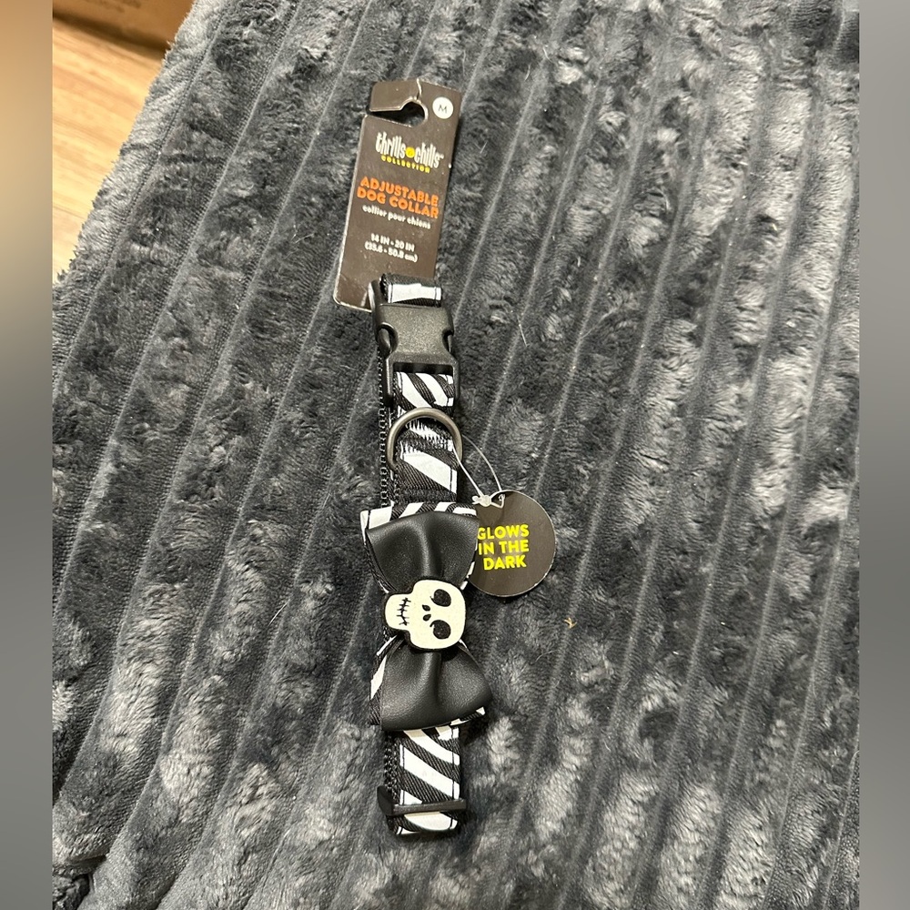 Halloween Themed Dog Collar - Glow In The Dark